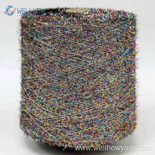 100% POLYESTER PAILLETTE YARN